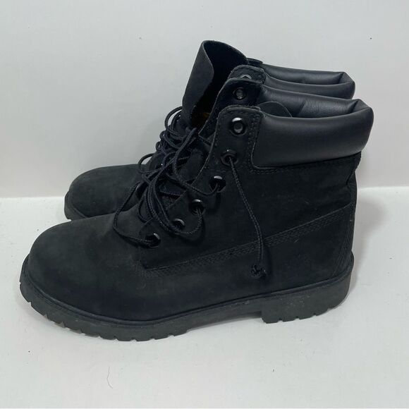 Timberland Black Leather Boots - Picture 4 of 8